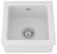Shaws RC1515 Lancaster 15" Undermount Single Basin Fireclay - White