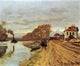 Claude Oscar Monet Infantry Guards Wandering along the River Gallery Wrap Canvas