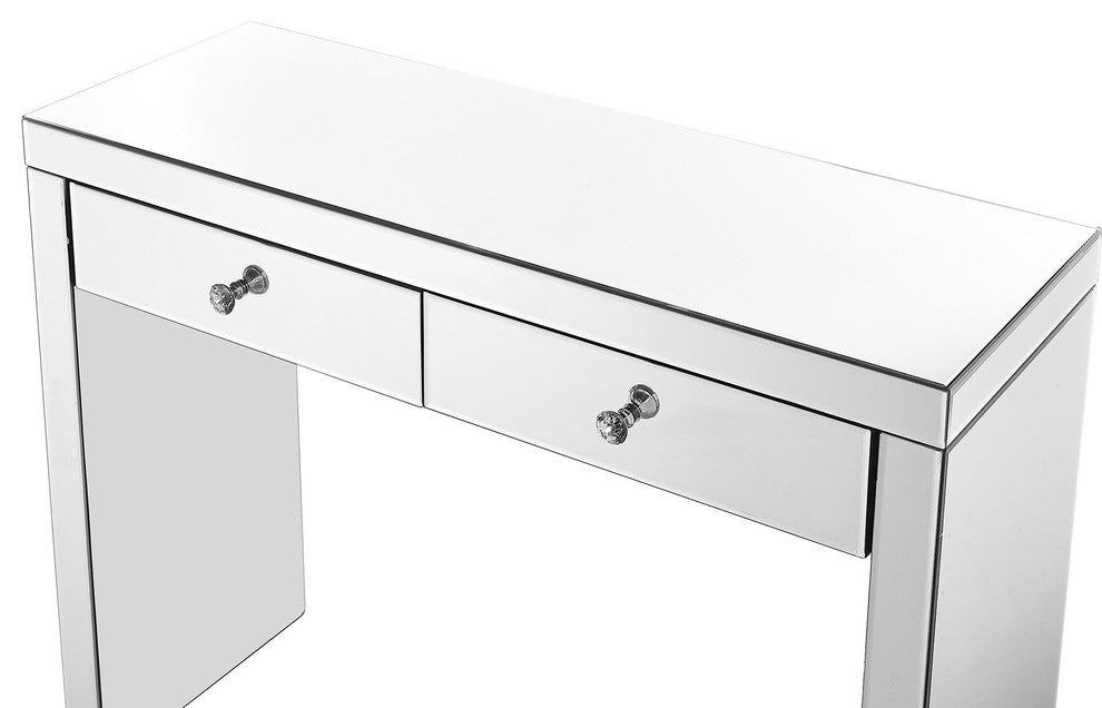 Console Table 39"x14"x30", Clear