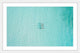 "Aqua Waters" Framed Painting Print, 36"x24"