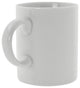 Royal White C-Handle Mugs, Set of 6