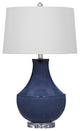 Kinney Table Lamp - Dark Blue