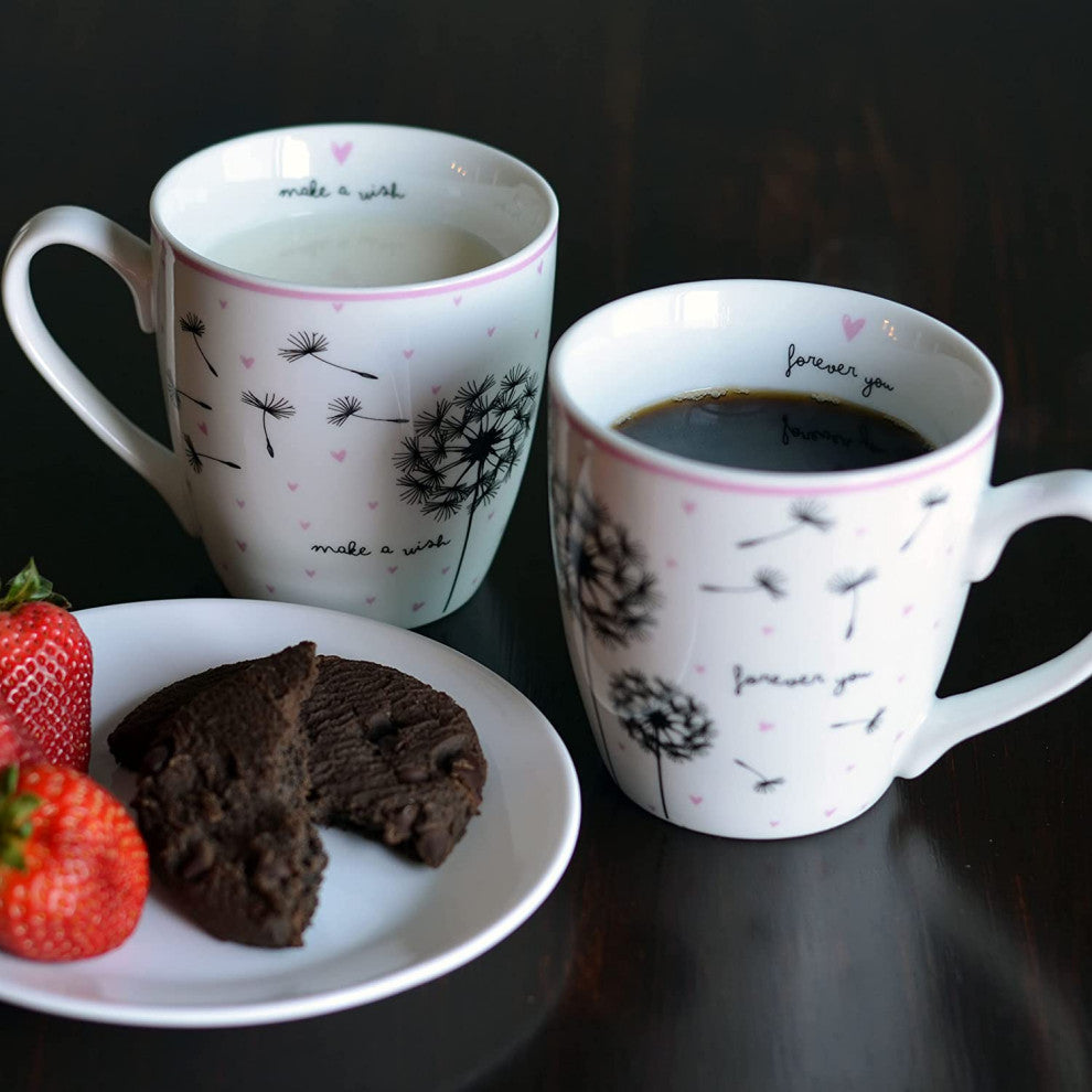 Dandelion-wish Mugs