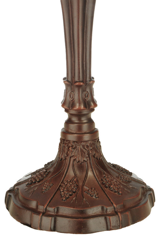 18.5H Spiral Grape Accent Lamp