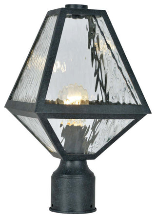 Crystorama Lighting Group GLA-9707-WT Glacier 16" Tall Outdoor - Black Charcoal
