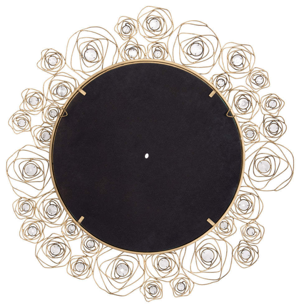 Varaluz 500MI37 Ethereal Rose 37-3/4" Diameter Circular Steel - Havana Gold