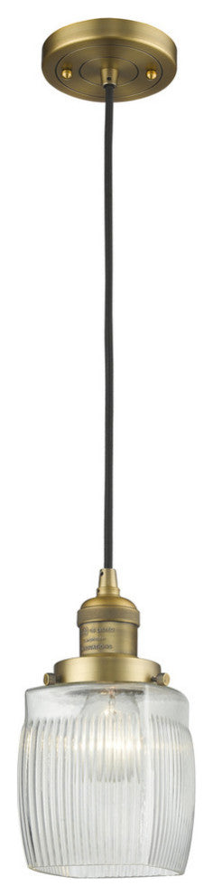 Innovations Lighting 201C-Bb-G302 1 Light 8 Inch Mini Pendant