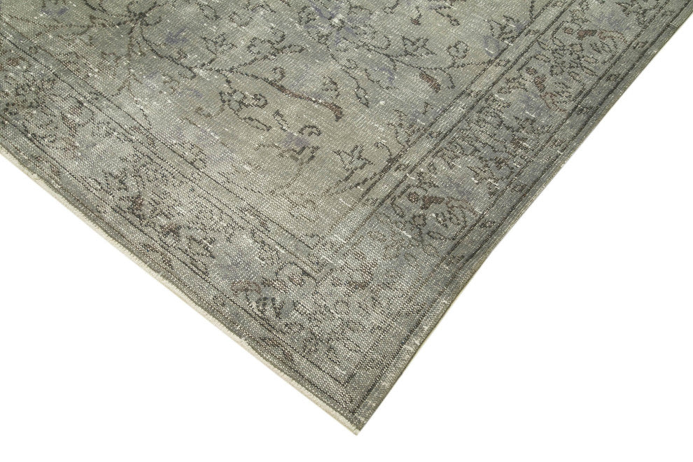 Rug N Carpet - Handmade Anatolian 6' 0" x 9' 1" Distressed Overdyed Area Rug