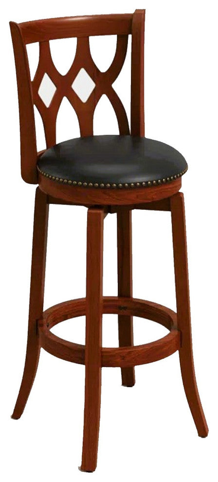 29" Cathedral swvl stool [cherry]