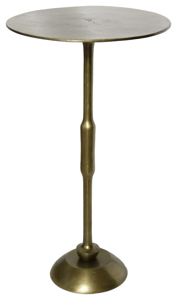 Gold Metal Side Table