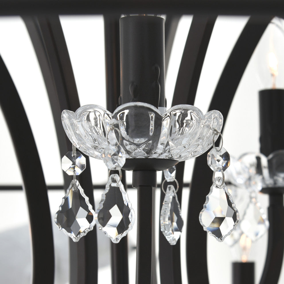 Campechia Up Mini Chandelier, 36 Inches