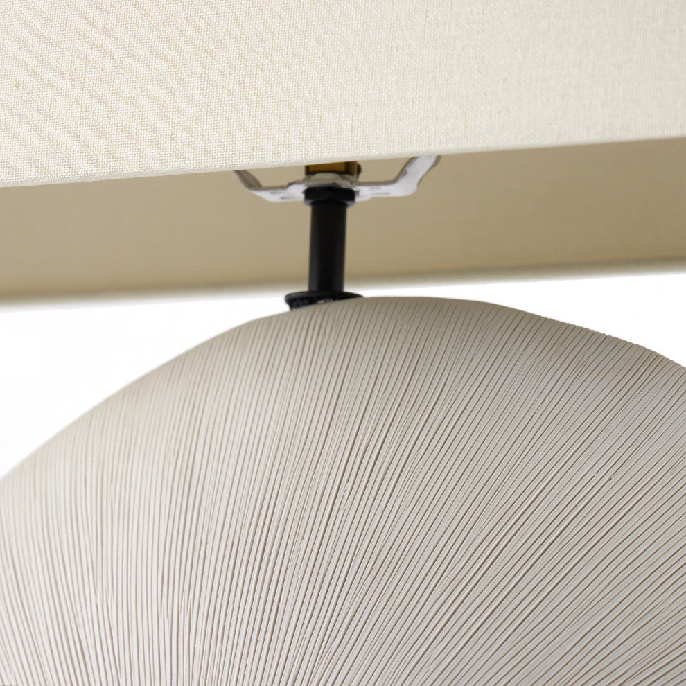 Busaba Table Lamp-Matte White