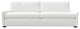 Nativa Interiors Kimpton Sofa 101", Off White, Depth: Deep Plush