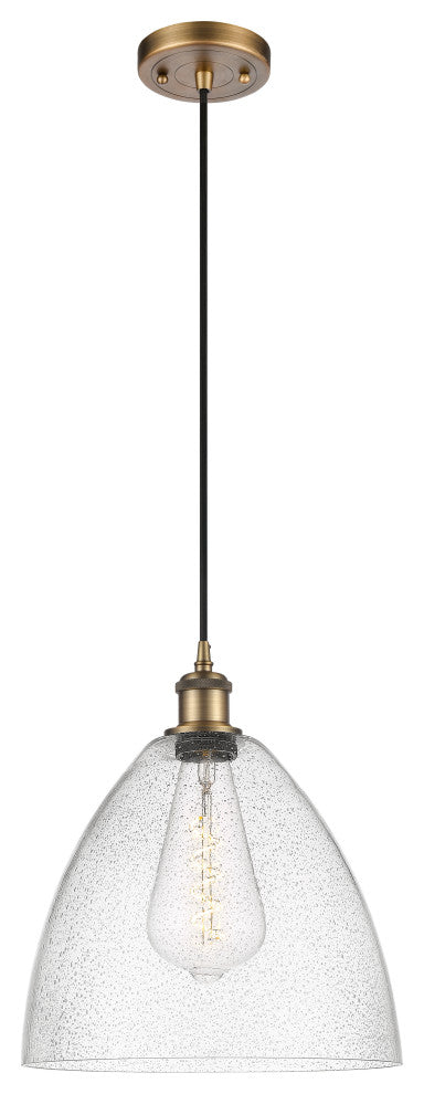 Innovations 516-1P-BB-GBD-124-LED 1-Light Mini Pendant, Brushed Brass