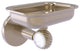 Clearview Wall Mounted Soap Dish Holder with Twisted Accents, Antique Pewter
