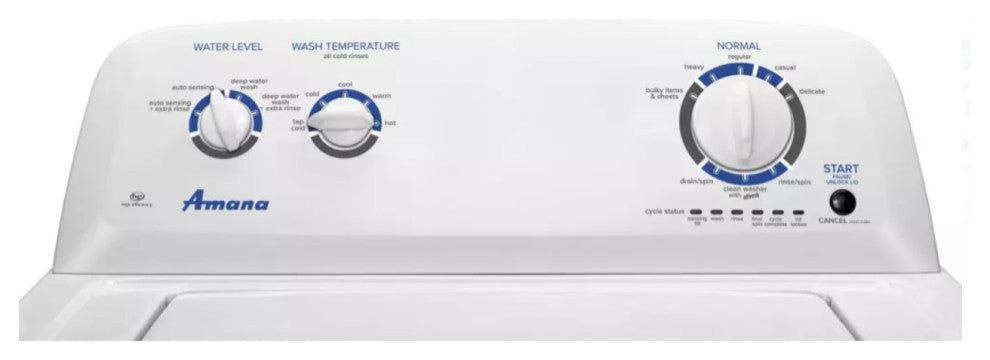 Amana 3.5 cu. ft. Top-Load Washer with Dual Action Agitator