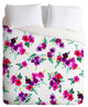 Caleb Troy Wintertide Roses Duvet Cover, Twin