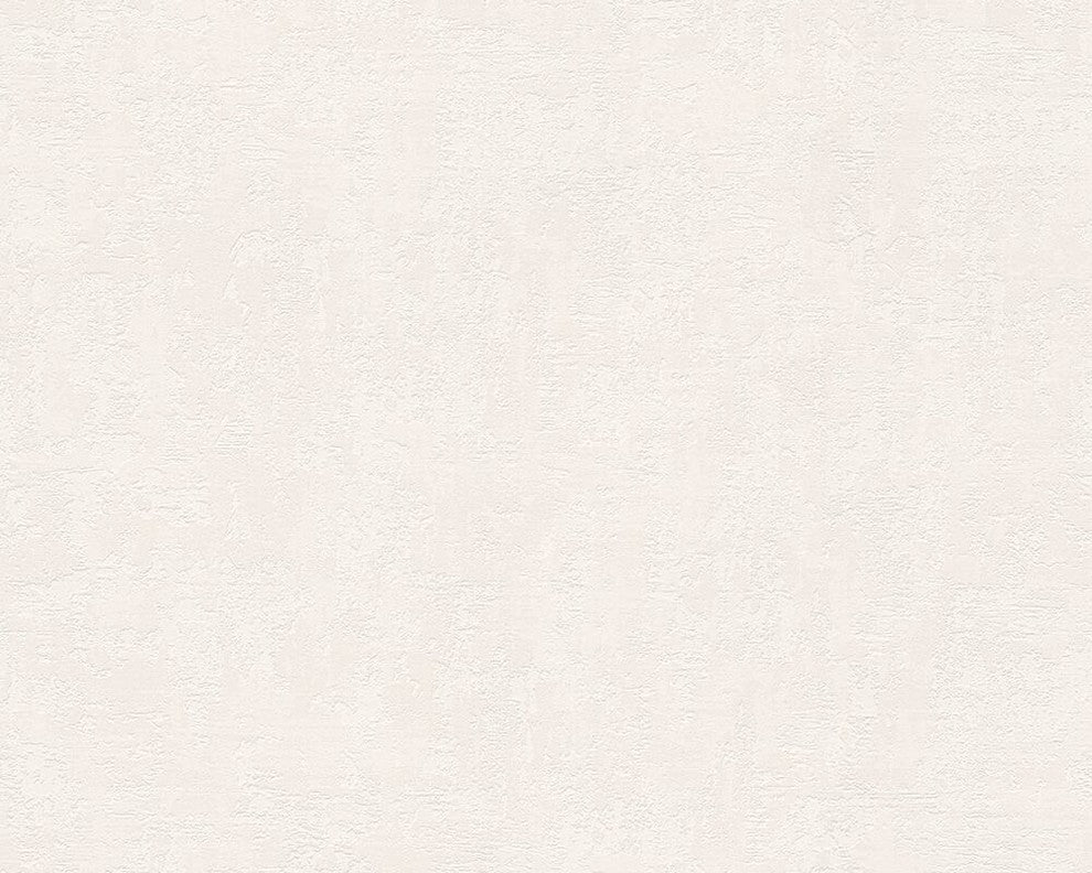 B&W 3, Black and White Look Cream, White Wallpaper Roll, Modern Wall Decor