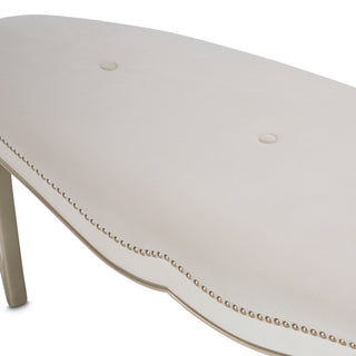London Place Bed Bench - Creamy  Pearl