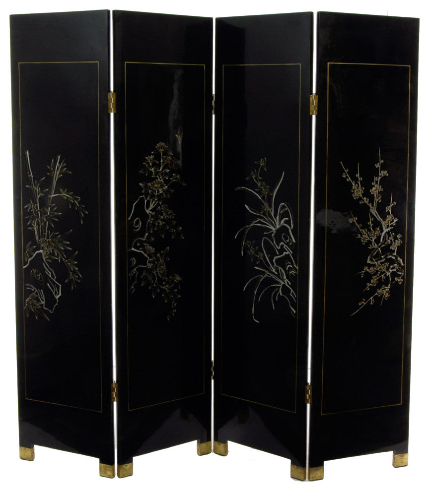6' Tall Ching Ming Festival Screen