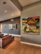 "Ranch Basketball" Painting Print on Canvas by John Clymer
