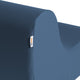 Midtown Large Foam Chair, Commercial Soft Seating, Premium Vinyl, Blue