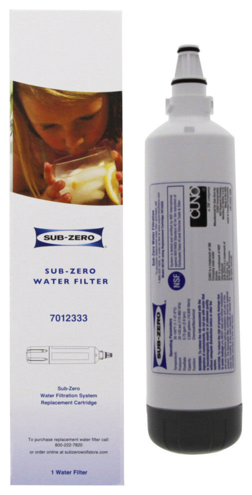3 Pack Sub-Zero 7012333 UC-15 Ice Maker Water Filter Replacement Cartridge