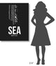"SEA Seattle Airport Black" Fine Art Print