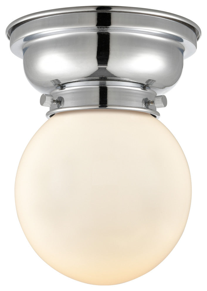 Innovations 623-1F-PC-G201-6-LED 1-Light Flush Mount, Polished Chrome