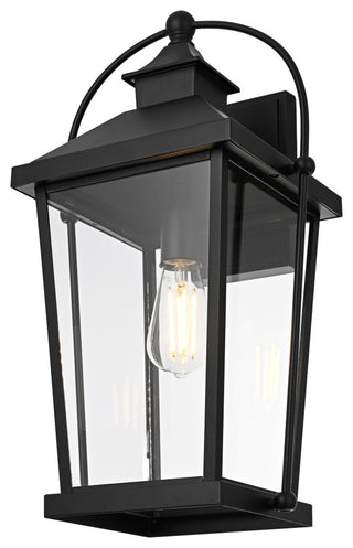 Home Living 20" Outdoor Wall sconce, Black