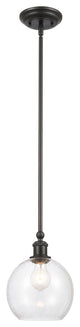 Innovations 341-1S-BK-G124-8 Concord 1 Light 8" Mini Pendant, Matte Black