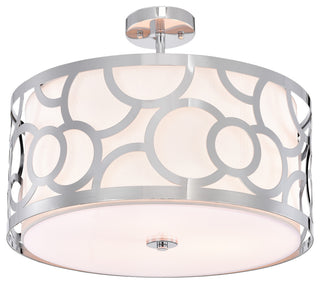 Norlyn Chrome 3 Light Chandelier