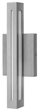 Hinkley Vue Medium Wall Mount Lantern, Titanium