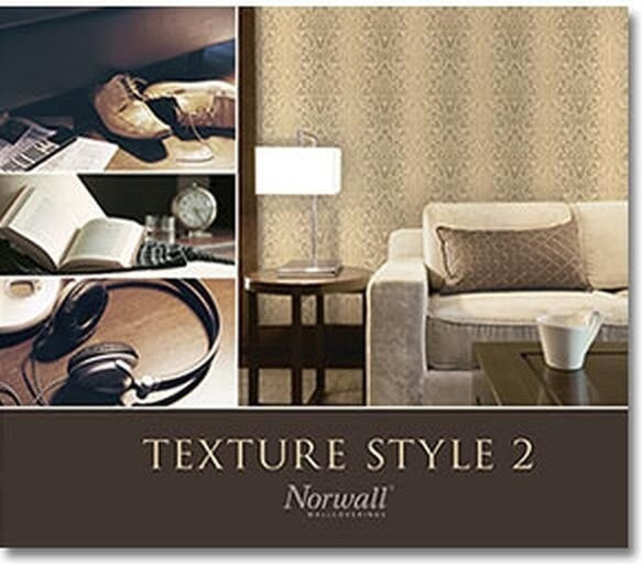 Texture Style 2, Modern Damask Faux Cream Wallpaper Roll