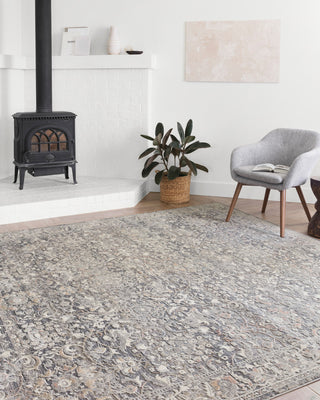 Lucia Rug, Gray and Mist, Gray/Mist, 4'x5'7"