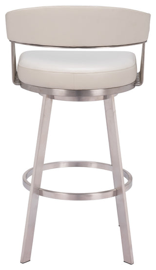 Bantry Swivel Barstool White