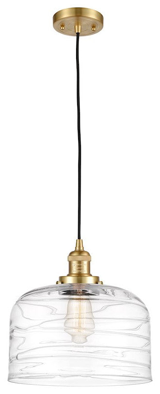 INNOVATIONS 201C-SG-G713-L 1-Light Mini Pendant Satin Gold