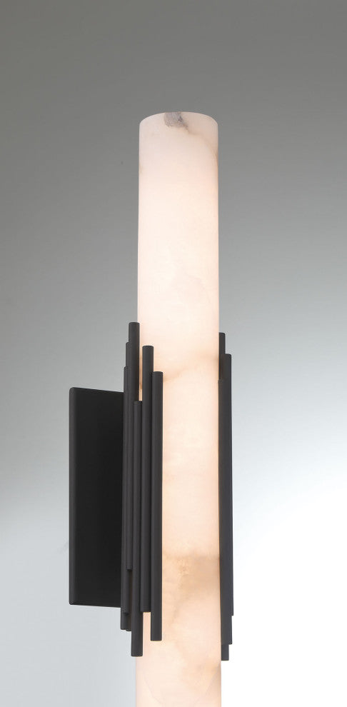 Venna, Outdoor , 22", Urban Bronze, Alabaster