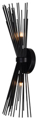 20" Tall Wall Sconce, Black
