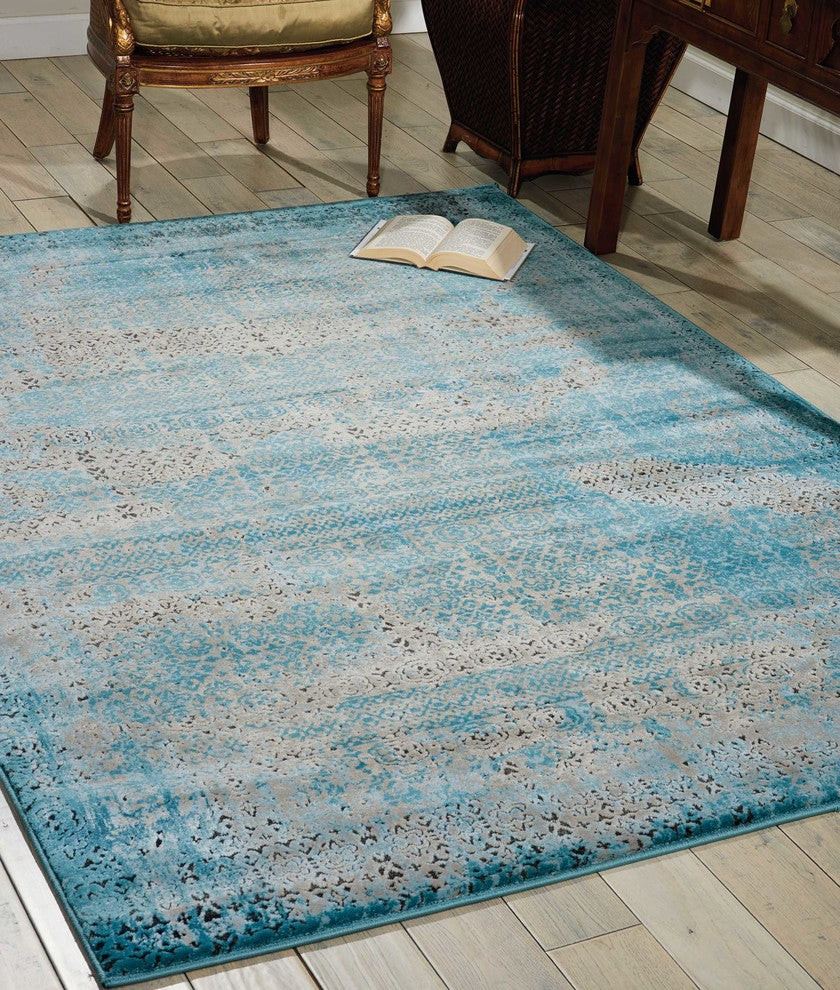 Nourison Karma Blue Area Rug
