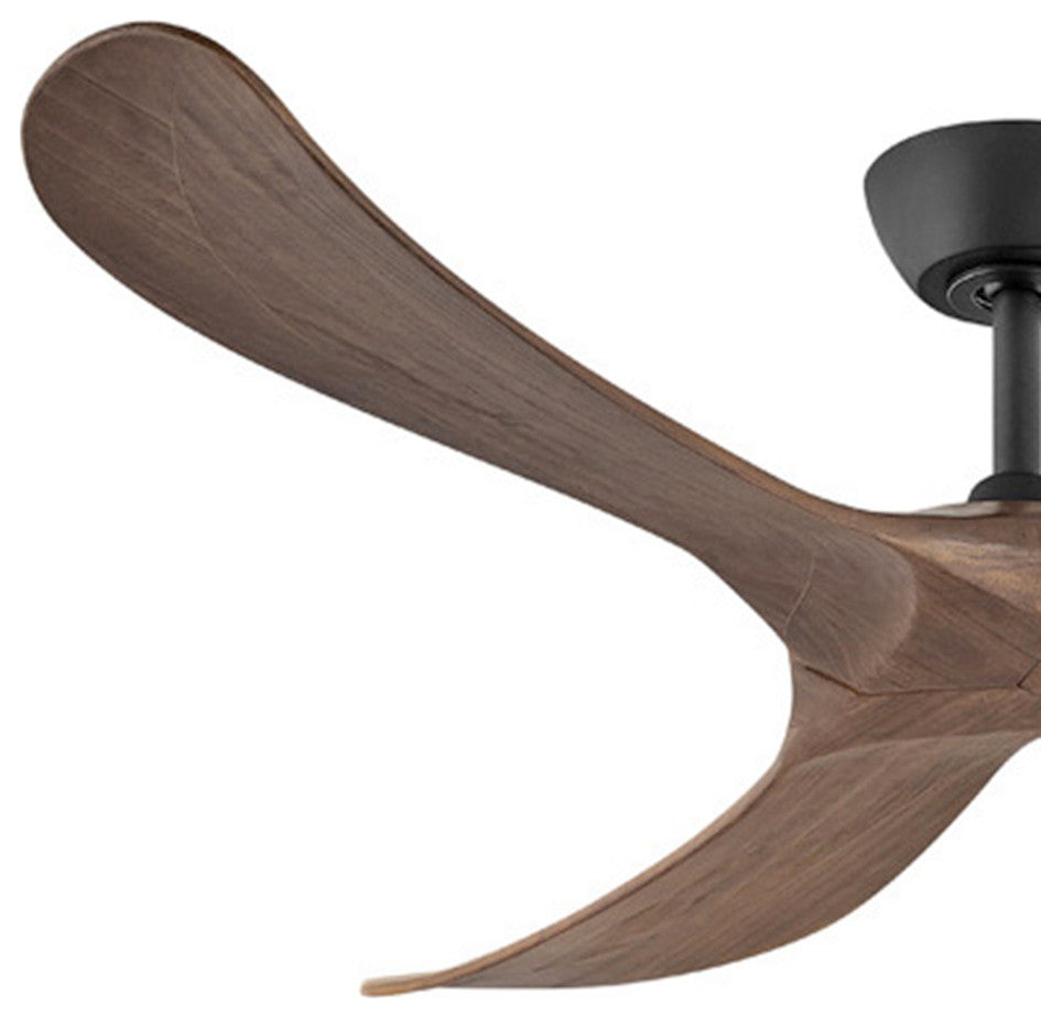Hinkley Swell 60" Indoor/Outdoor Ceiling Fan, Matte Black
