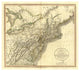 "New York, Vermont, New Hampshire, 1806" Print by John Cary, 24"x22"