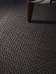Outdoor Collection Accent Area Rug - Bacteria Resistant Rug, Charcoal, 7'10"x10'