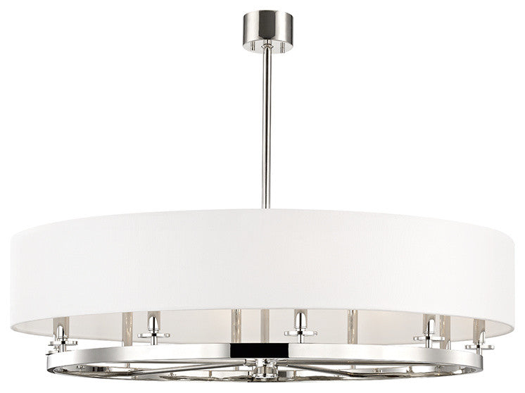 Hudson Valley Durham Ten Light Island Chandelier 6542-PN