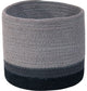Tricolor Mini Basket, Gray