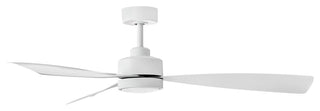 Hinkley Iver 56" Led Fan, Matte White