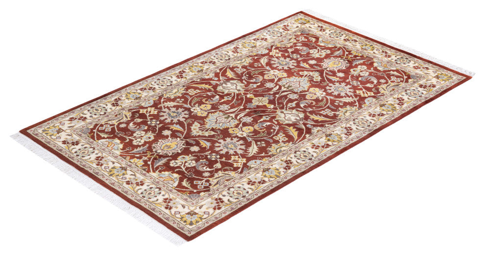 MOGUL, Hand Knotted Area Rug 5' 2" X 3' 2"