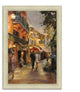 "Evening In Paris " By Marilyn Hageman, Framed Painting Print, Ready To Hang