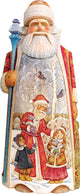 Good Times Santa, Woodcarved Figurine