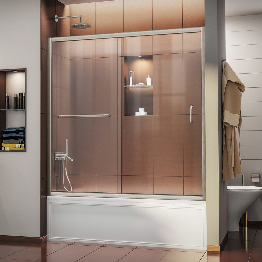 Dreamline Infinity-Z 56 To 60" Frameless Sliding Tub Door